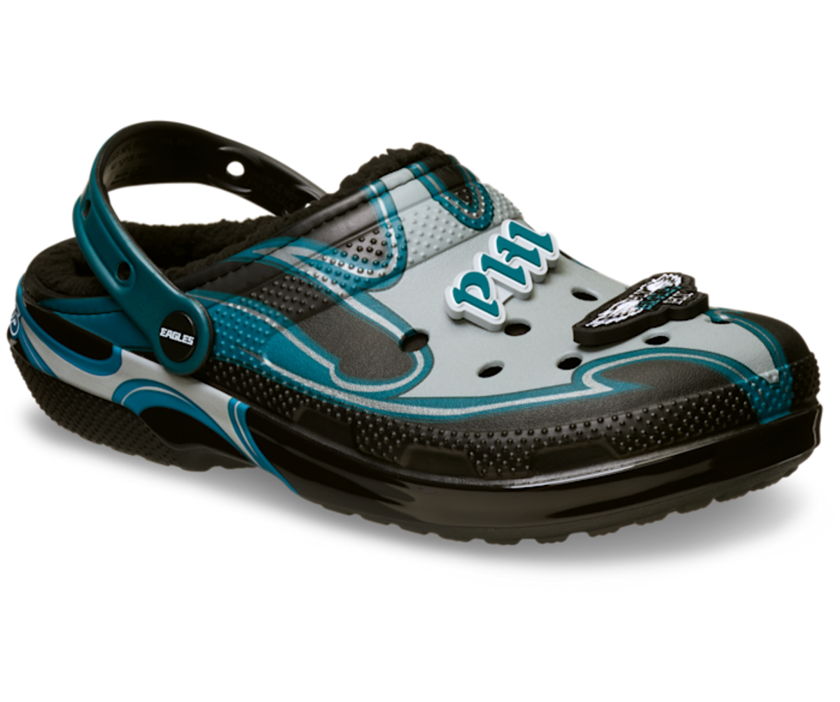 Crocs Classic Lined Clog NFL Philadelphia Eagles