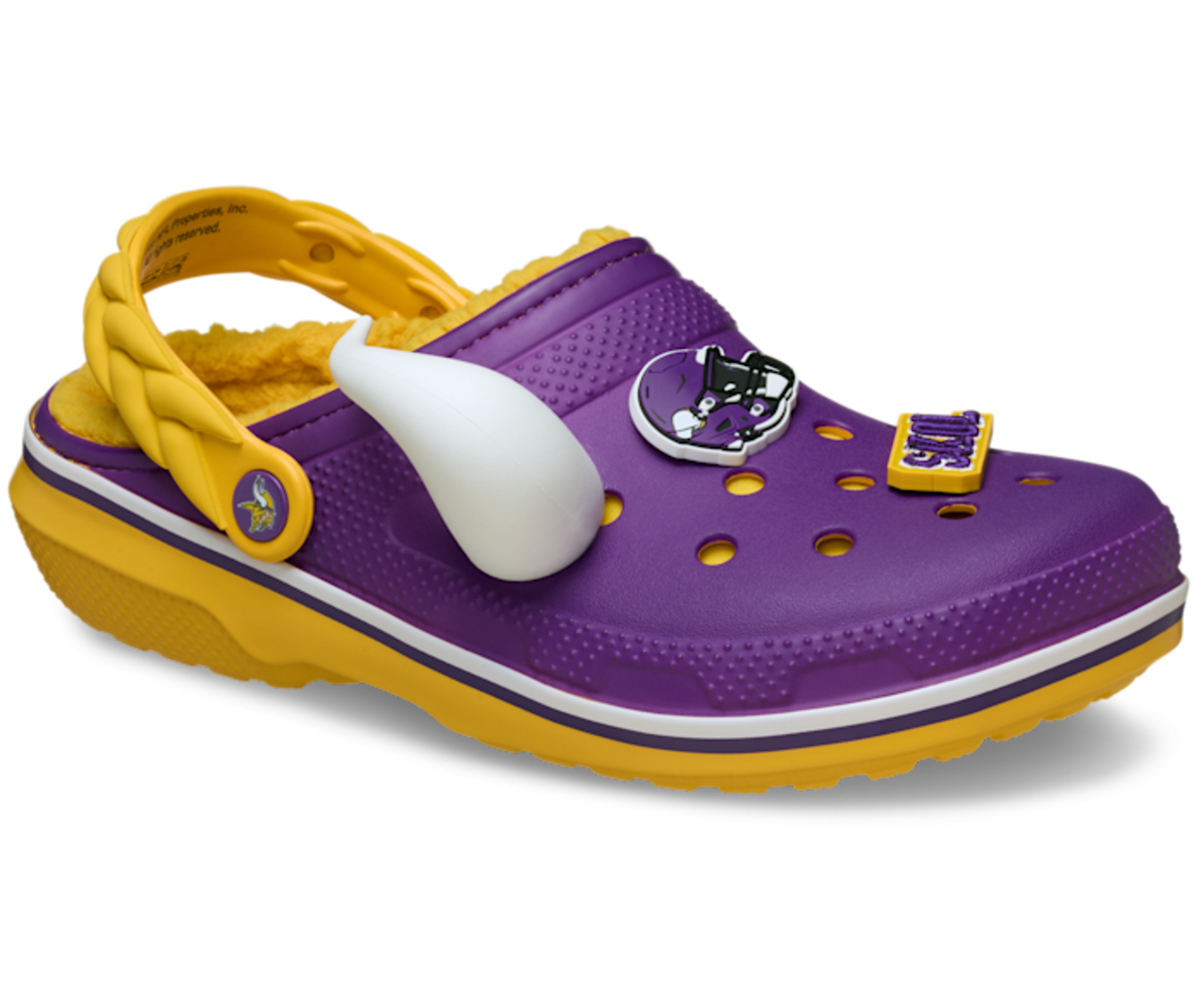 Crocs Classic Lined Clog NFL Minnesota Vikings