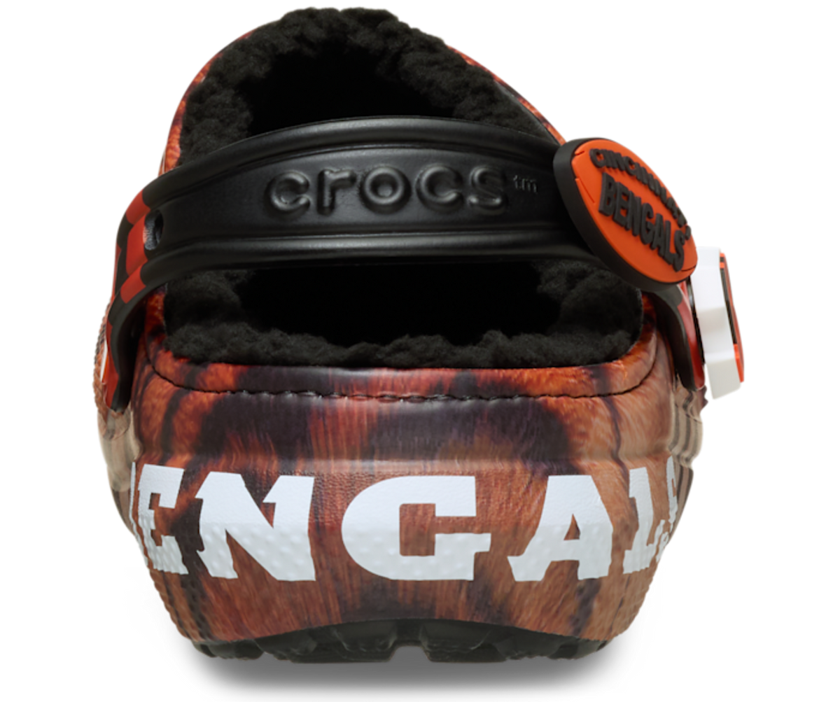 Crocs Classic Lined Clog NFL Cincinnati Bengals