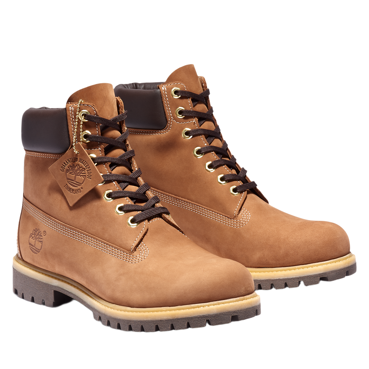 Timberland 6" Premium Waterproof Boot Rust Nubuck