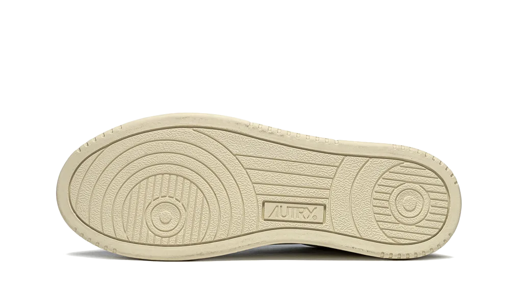 AUTRY Medalist Low Leather White Cream