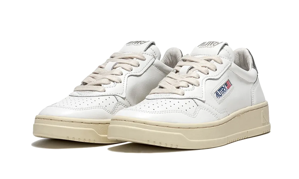 AUTRY Medalist Low White Silver