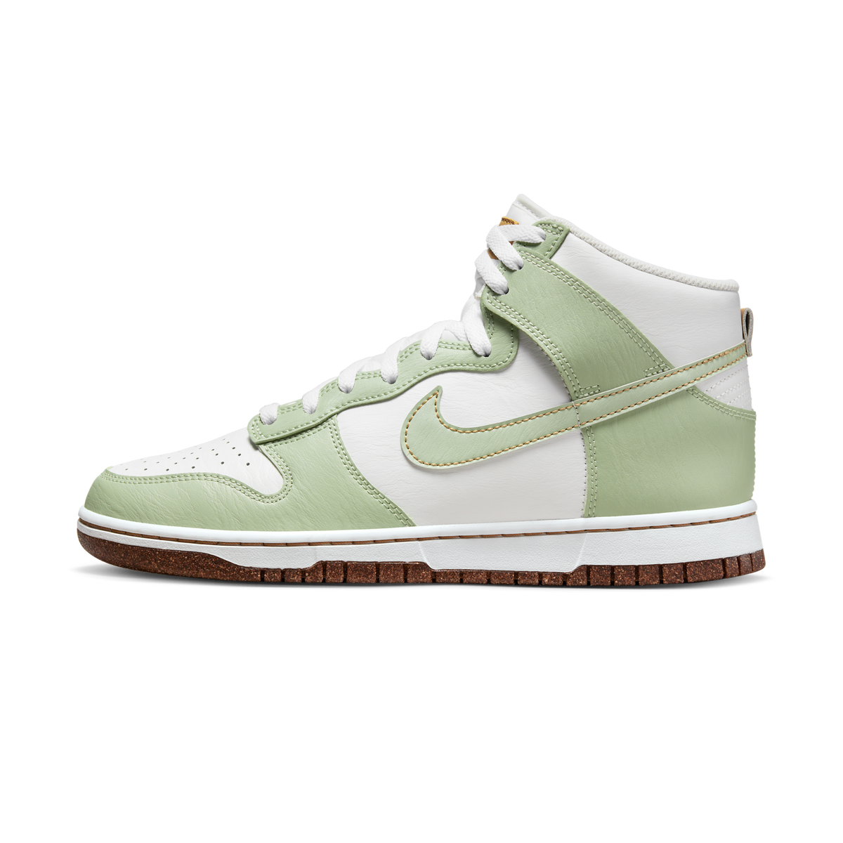 Nike Dunk High SE Inspected By Swoosh Honeydew
