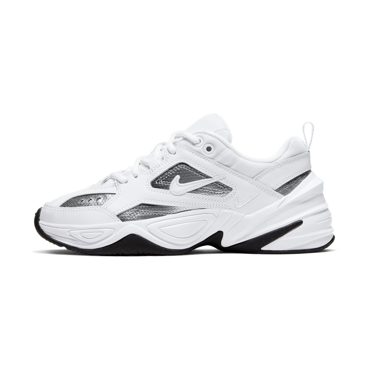Nike M2K Tekno White Metallic Silver Black (Women's)