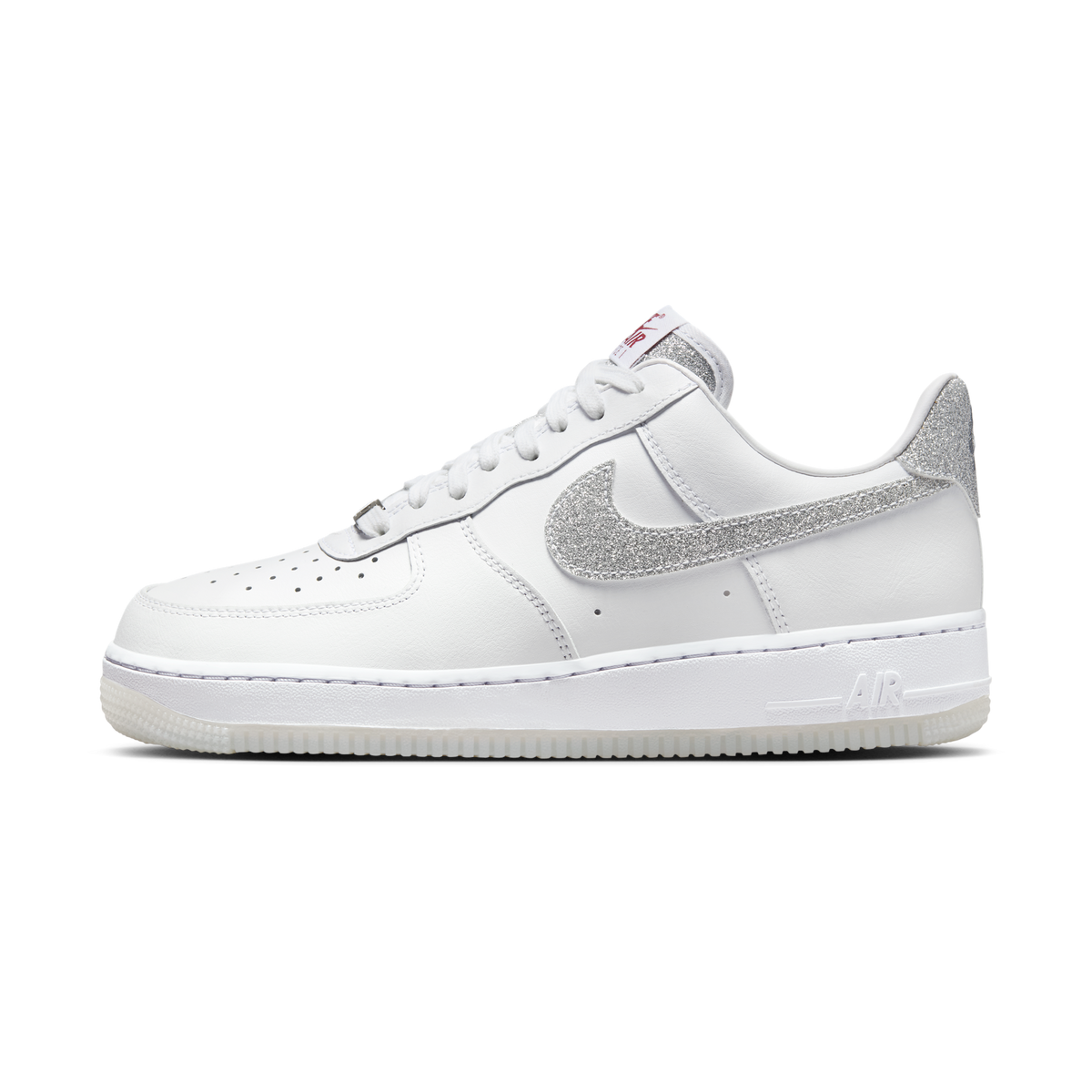 Nike Air Force 1 Low '07 LX Glitter Swoosh White (Women's)
