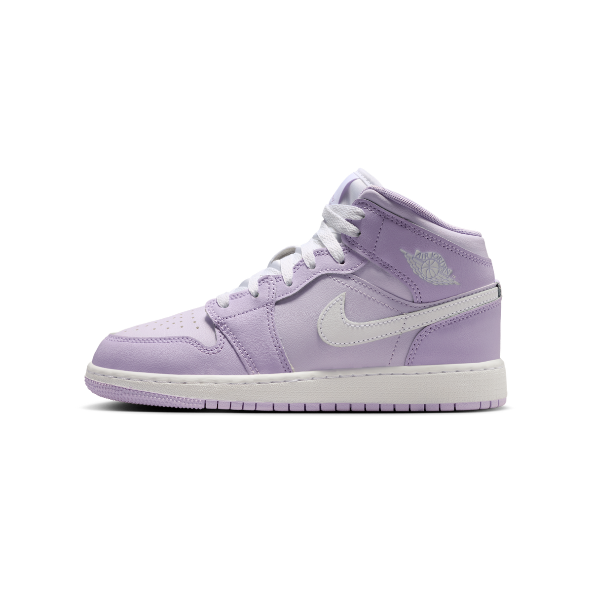 Jordan 1 Mid Violet Mist Barely Grape (GS)