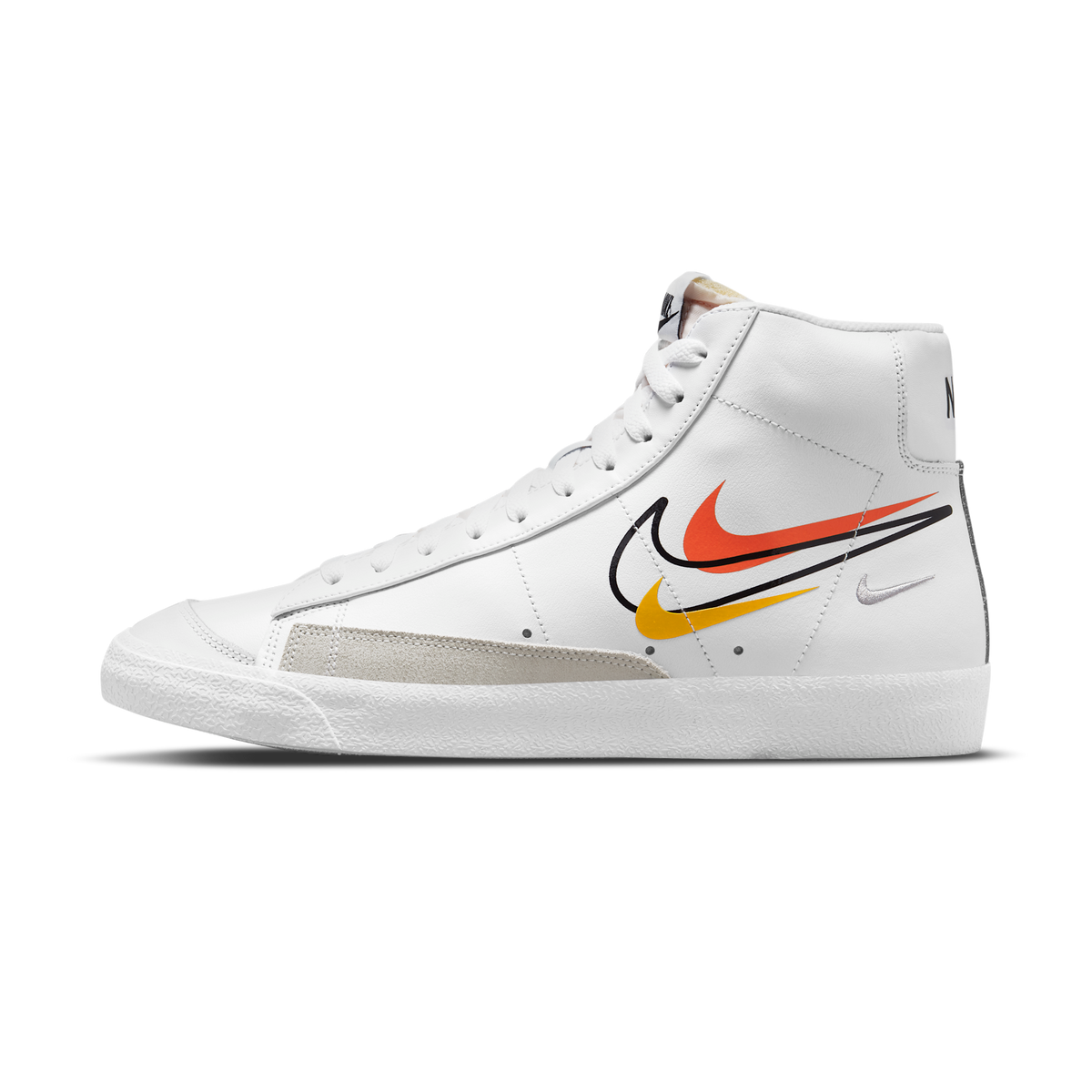 Nike Blazer Mid 77 Multi-Swoosh White | DN7996-100