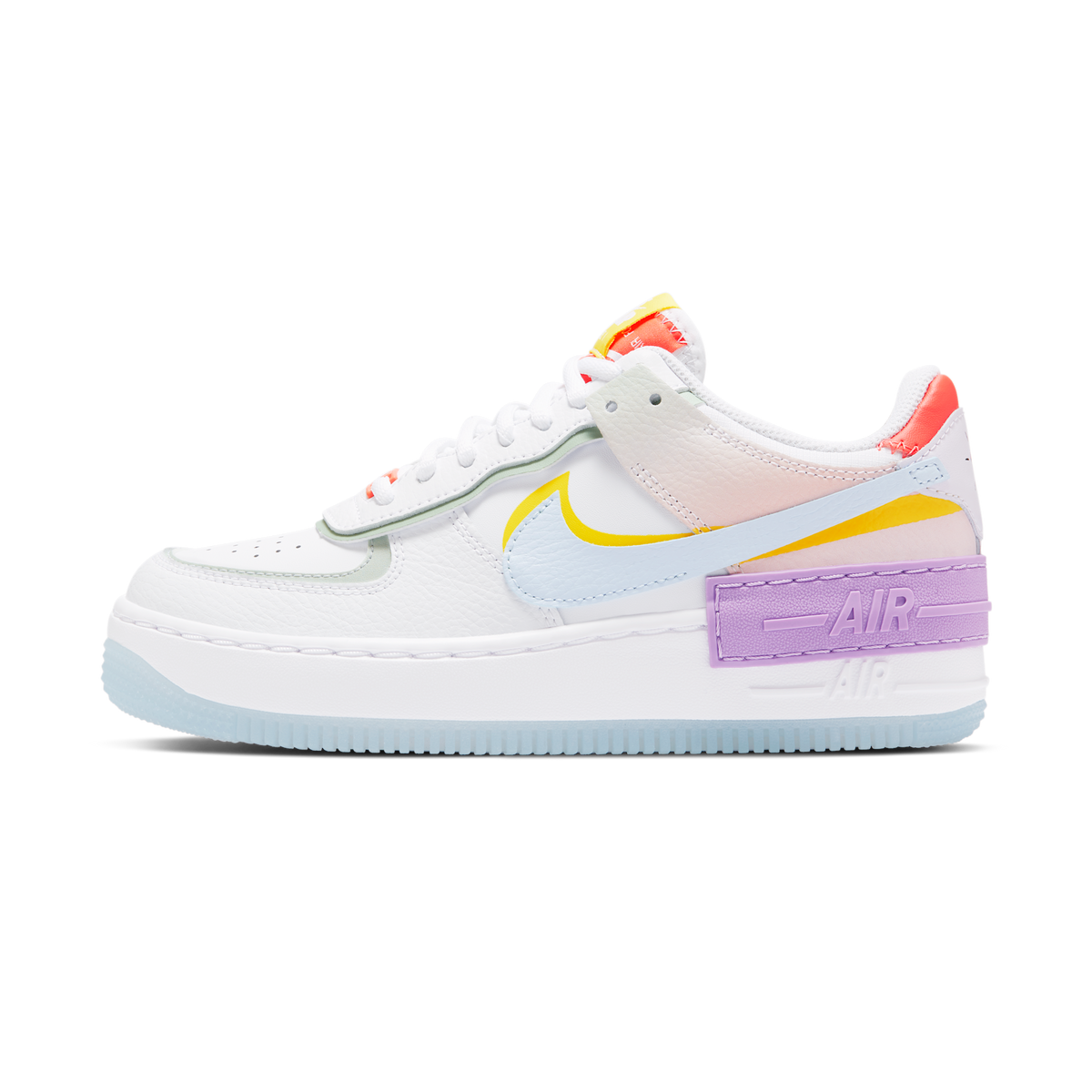 Nike Air Force 1 Low Shadow White Hydrogen Blue Purple (Women's)