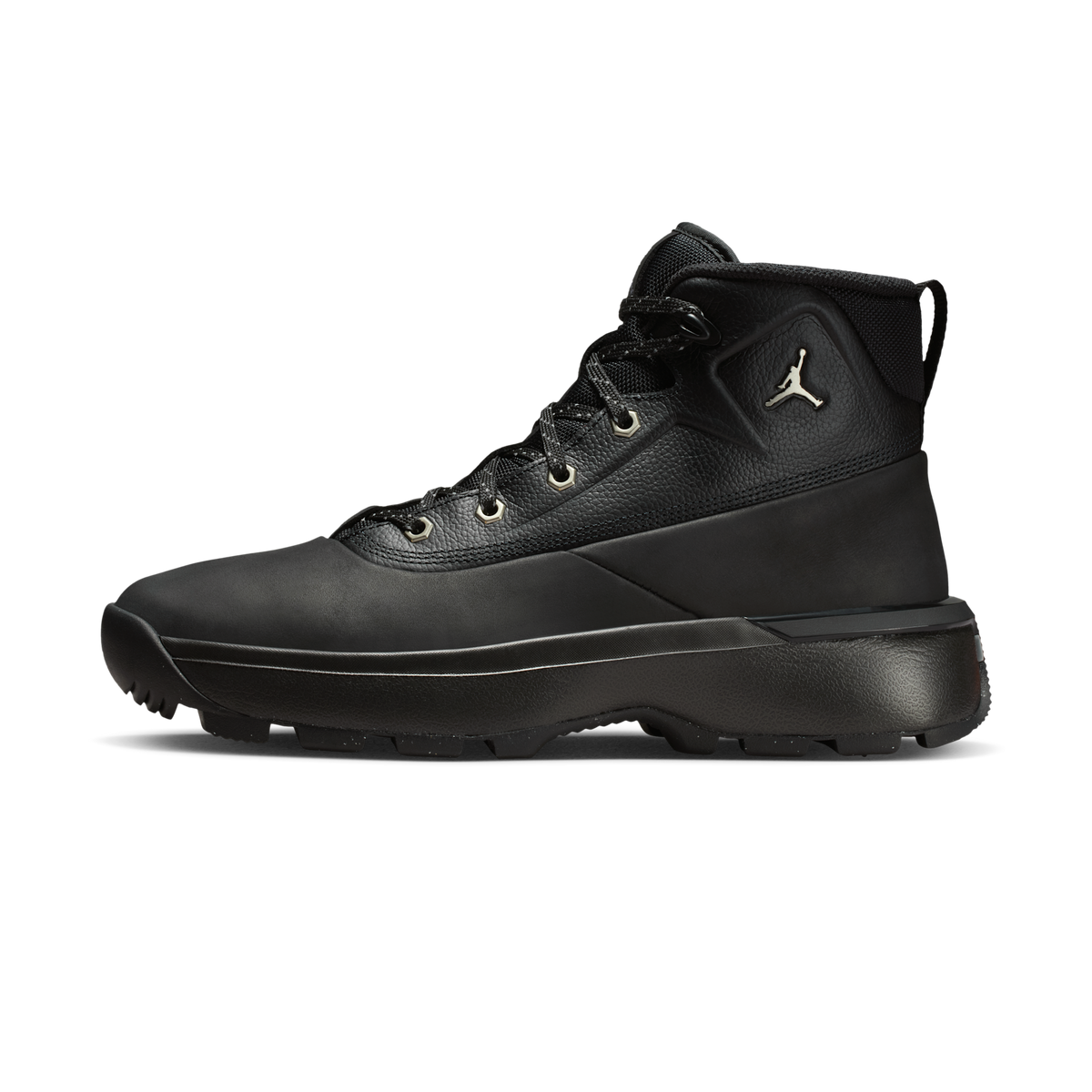 Jordan City Boot Black Metallic Silver