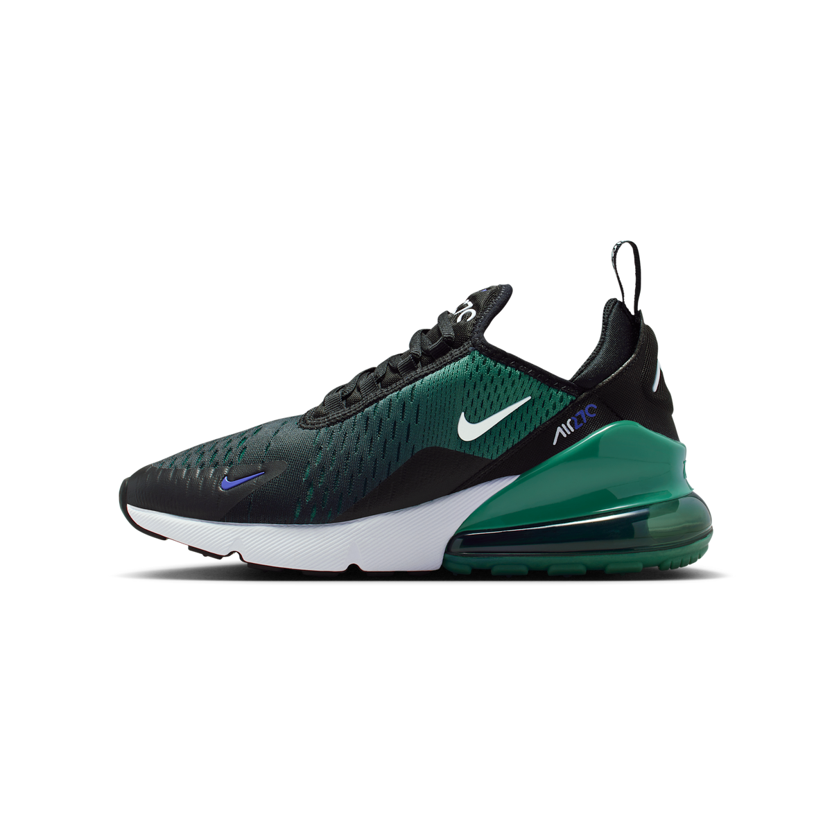Nike Air Max 270 Black Evergreen Aura Deep Night (GS)