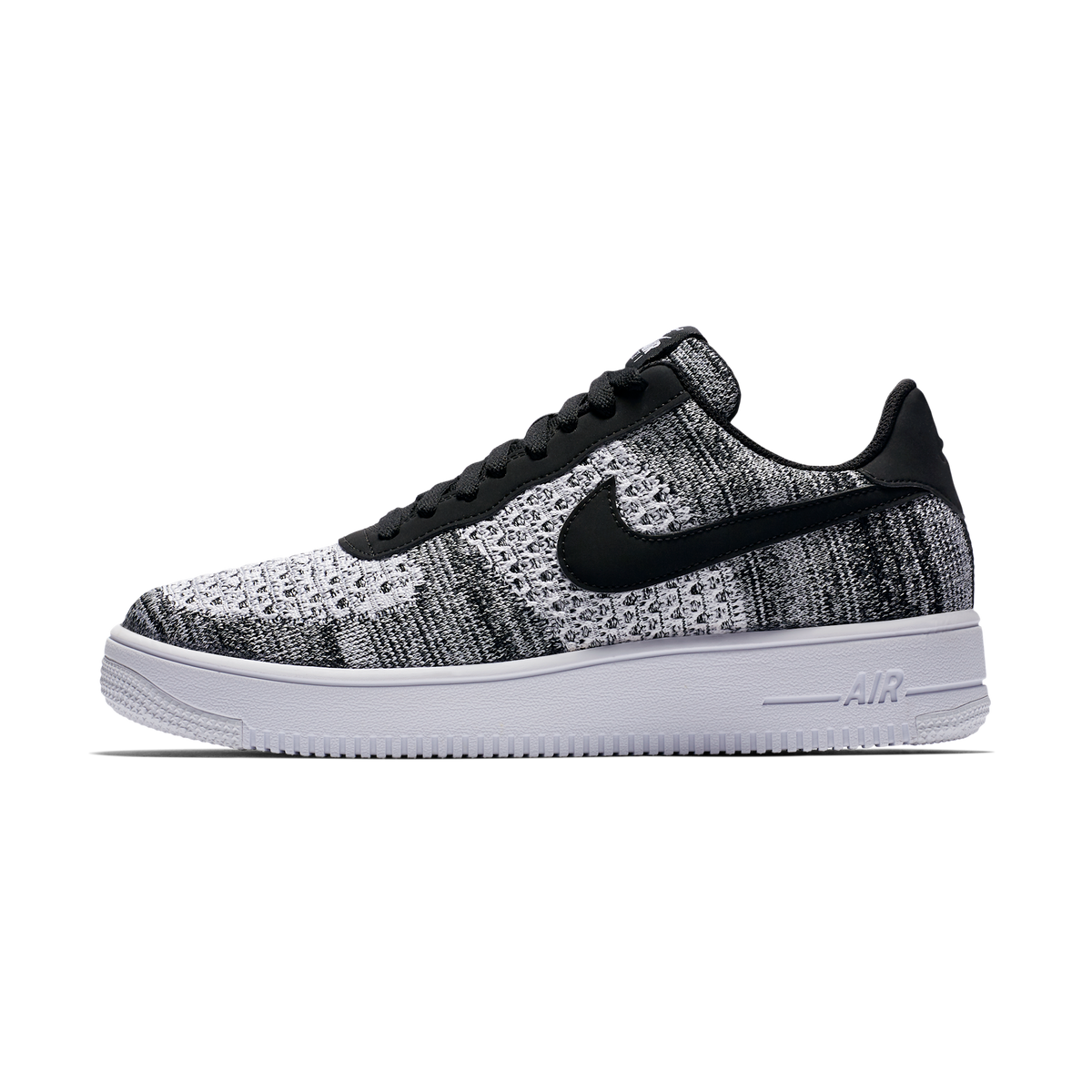 Nike Air Force 1 Flyknit 2 Black Pure Platinum