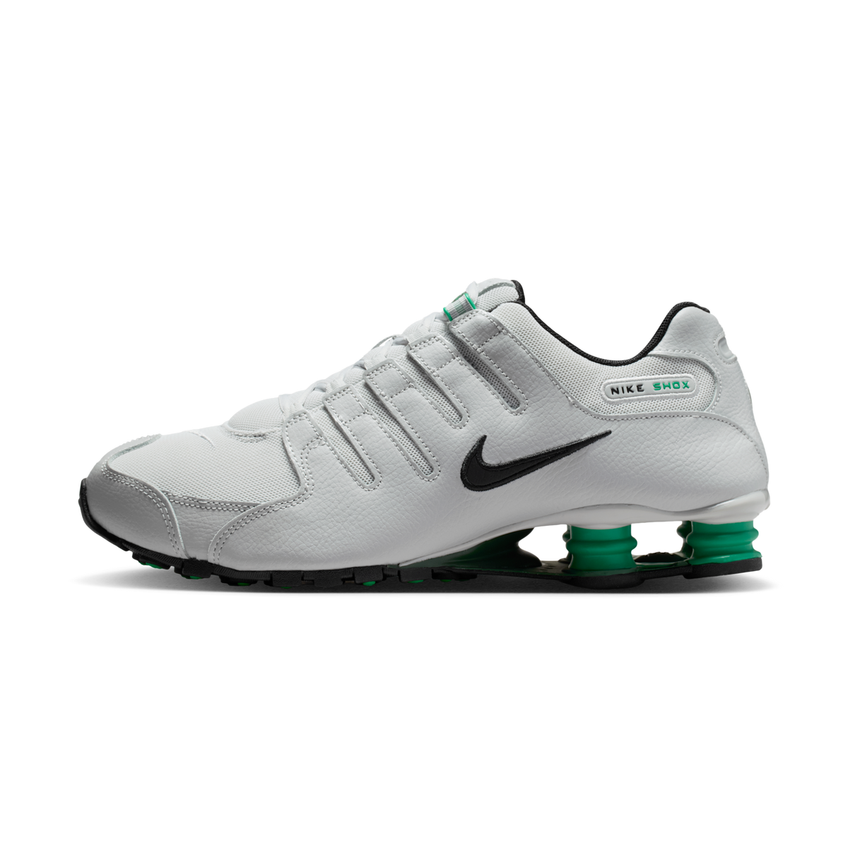 Nike Shox NZ Grey Fog Stadium Green Black