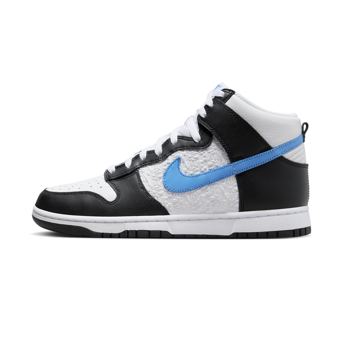 Nike Dunk High Retro FLC Black University Blue White | FJ4210-001