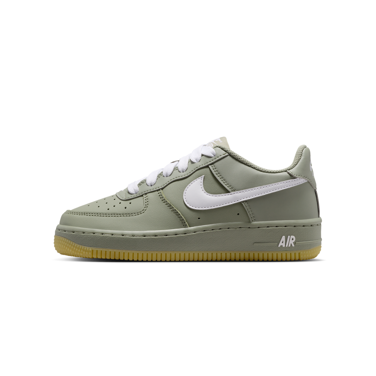 Nike Air Force 1 Low LV8 Light Army Gum White (GS)
