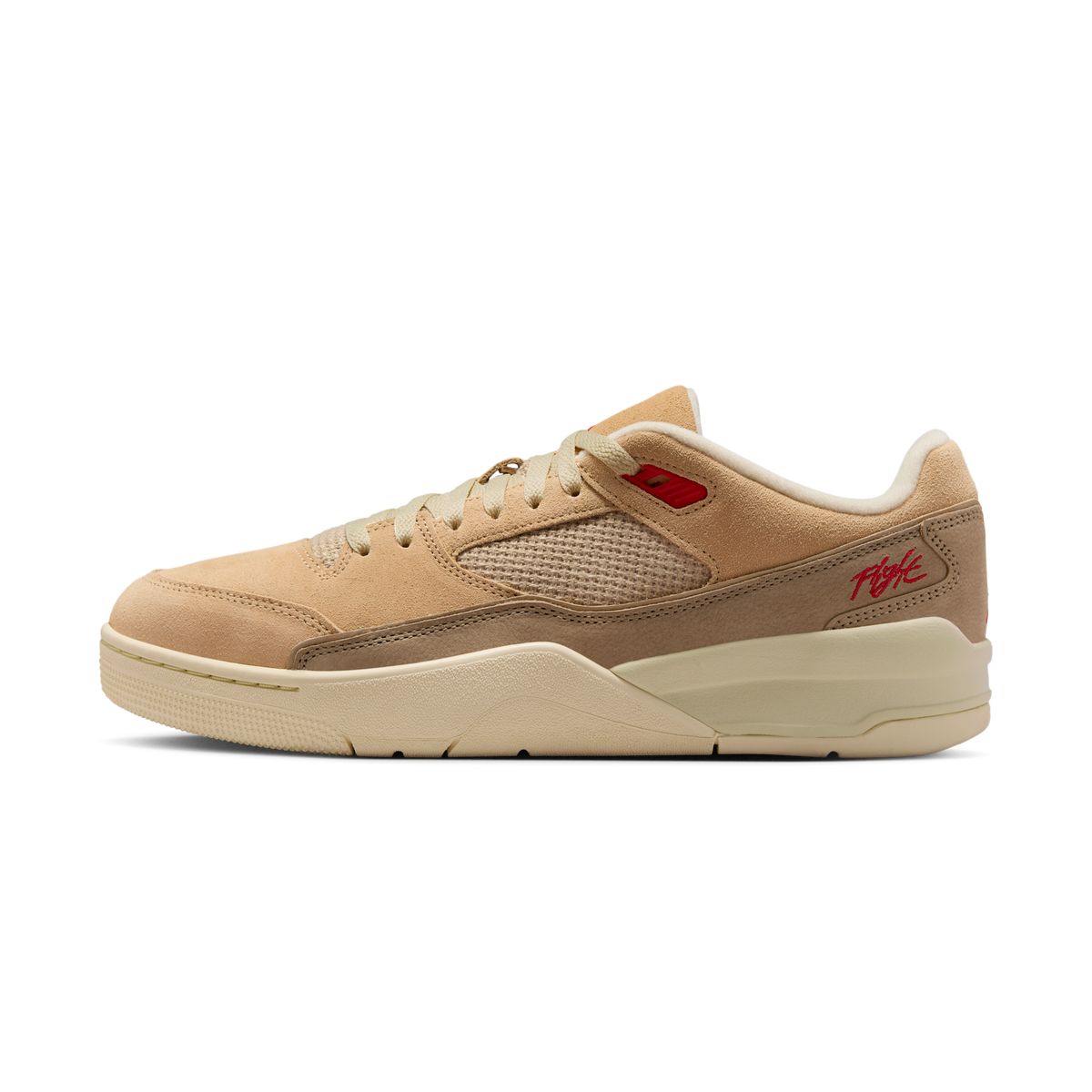 Jordan Flight Court Mushroom Desert Camo Fossil Fire Red