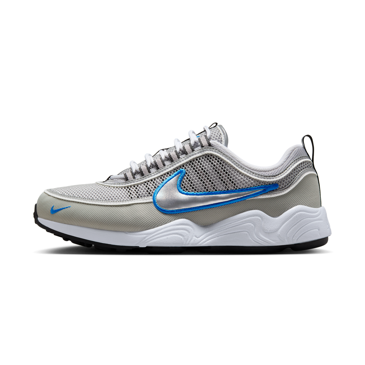 Nike Air Zoom Spiridon SP Metallic Silver Blue | HF9117-003