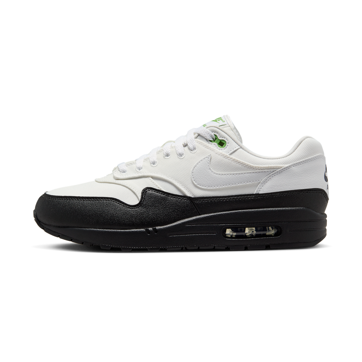 Nike Air Max 1 White Black Chlorophyll