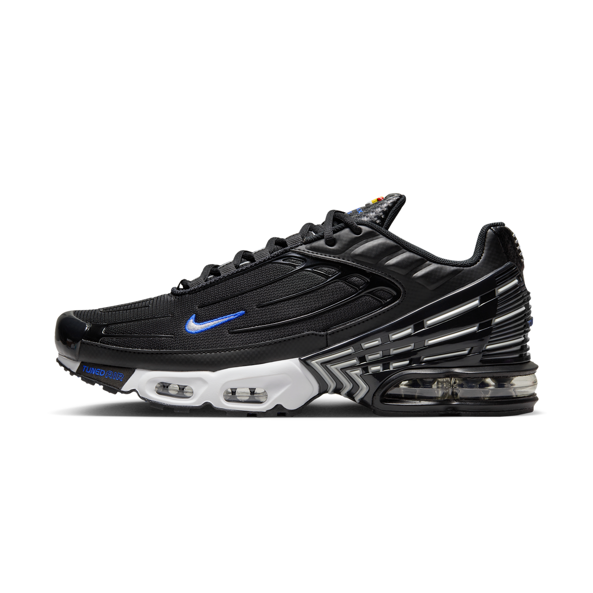 Nike Air Max Plus 3 Black Blue Metallic Silver | HF4294-001