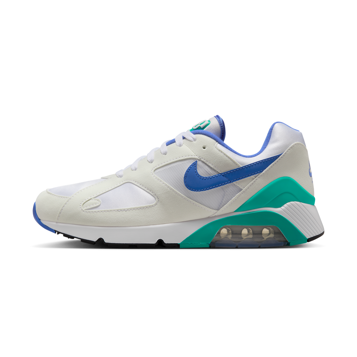 Nike Air 180 White Medium Blue Clear Jade