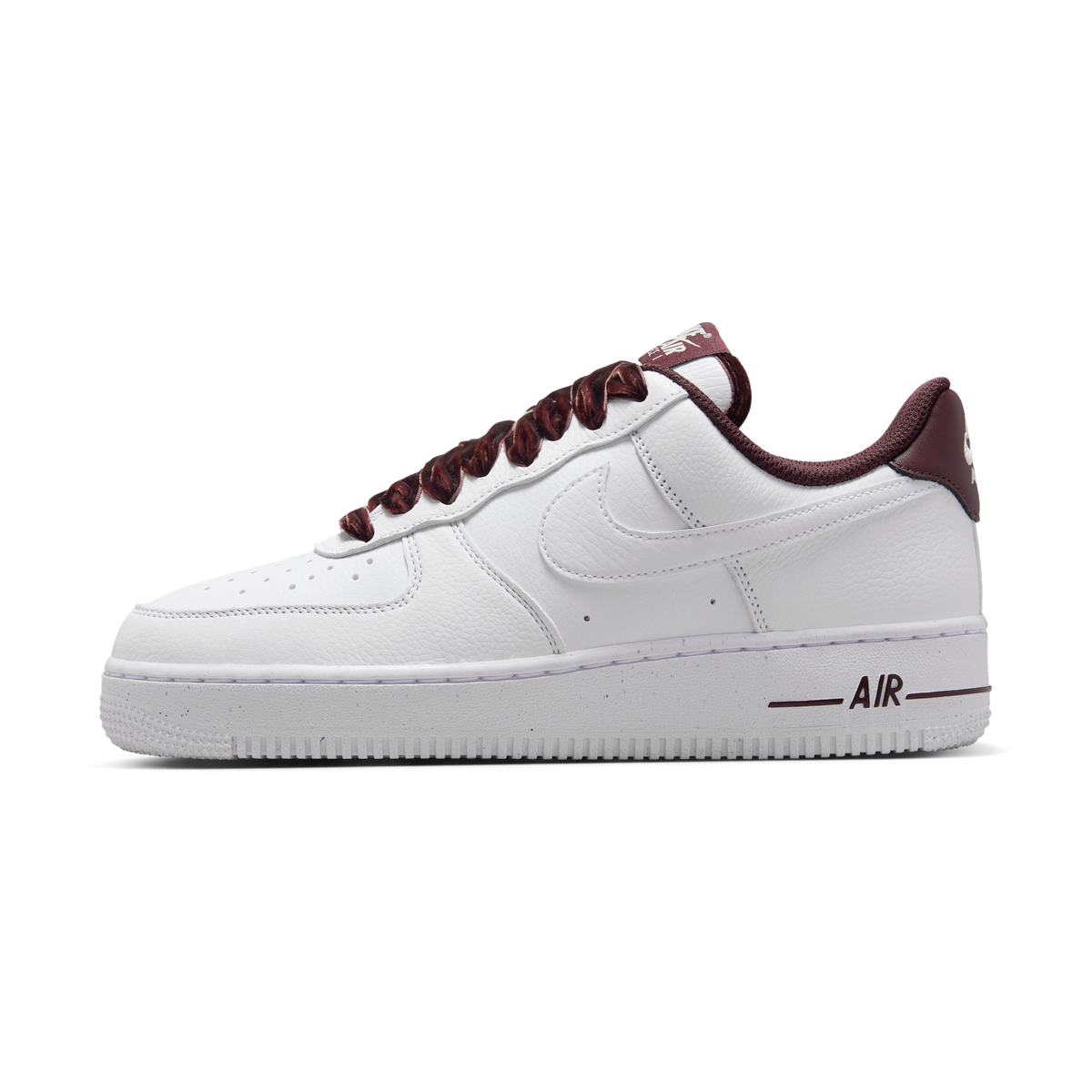 Nike Air Force 1 Low '07 Vintage White Burgundy Crush (Women's)