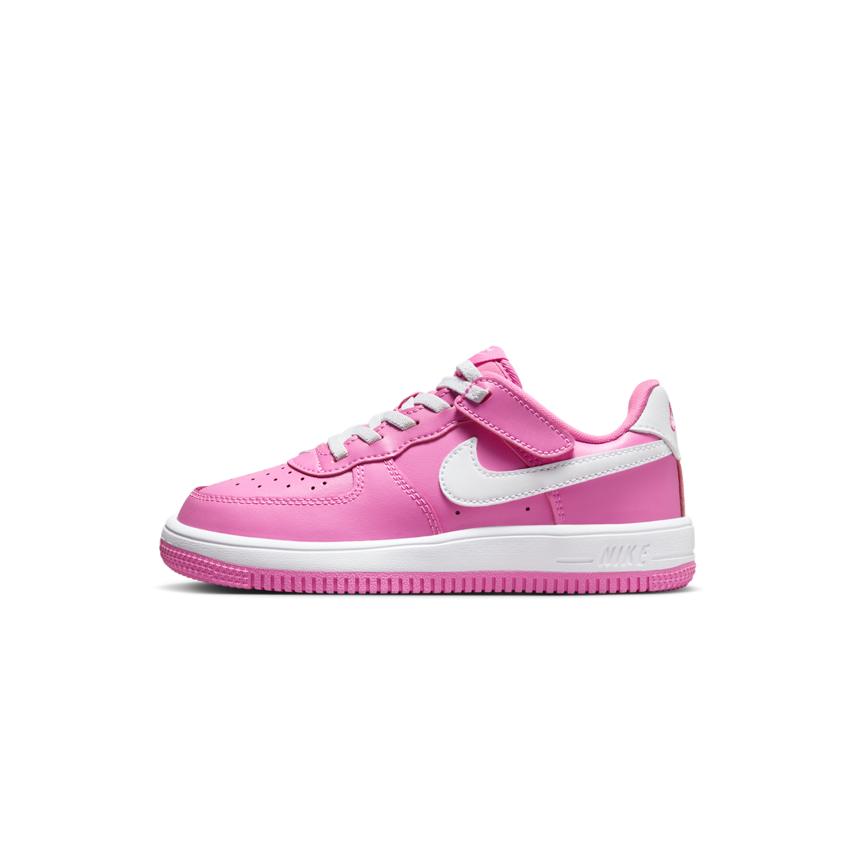 Nike Force 1 Low EasyOn Playful Pink White (PS)