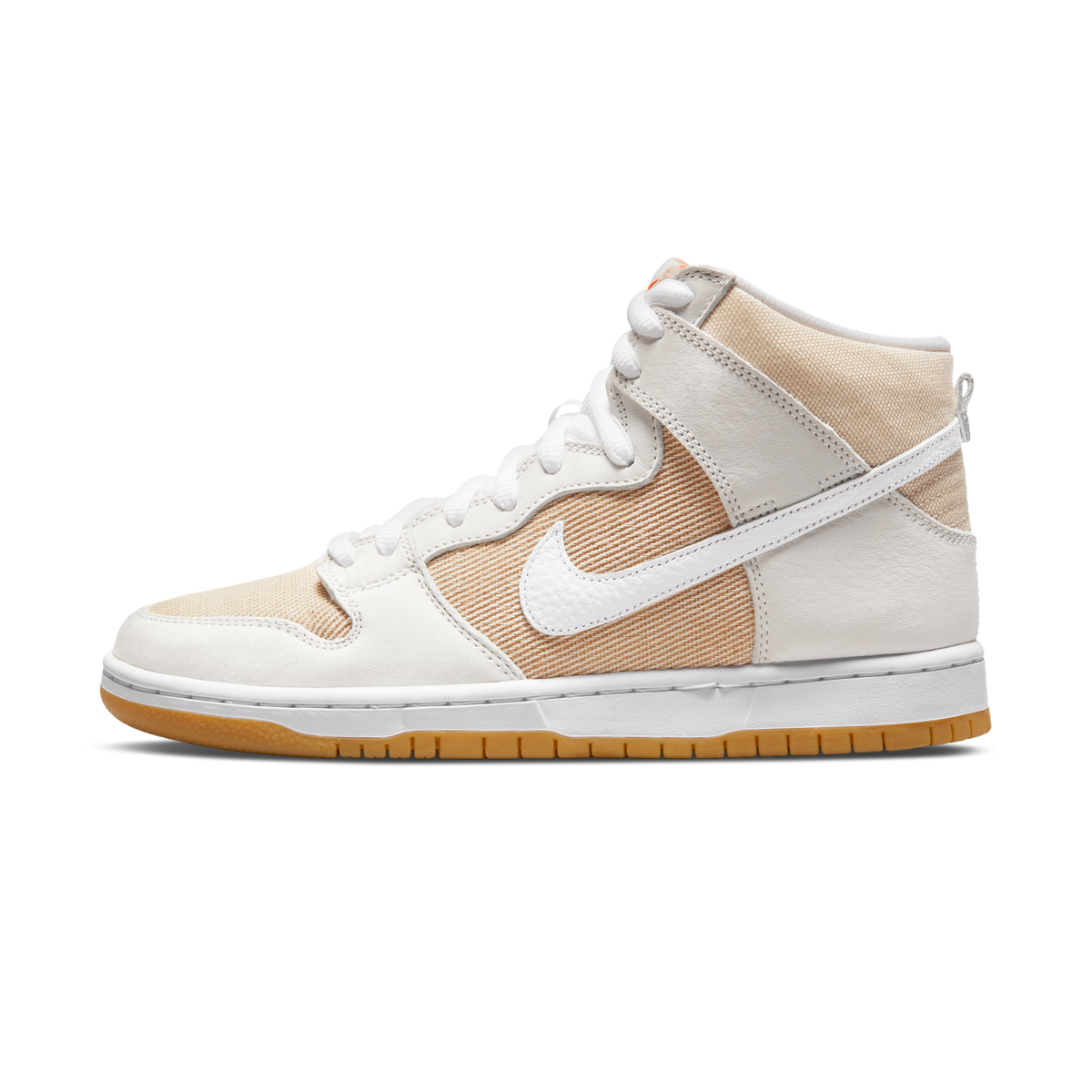 Nike SB Dunk High Pro ISO Orange Label Unbleached Natural | DA9626-100