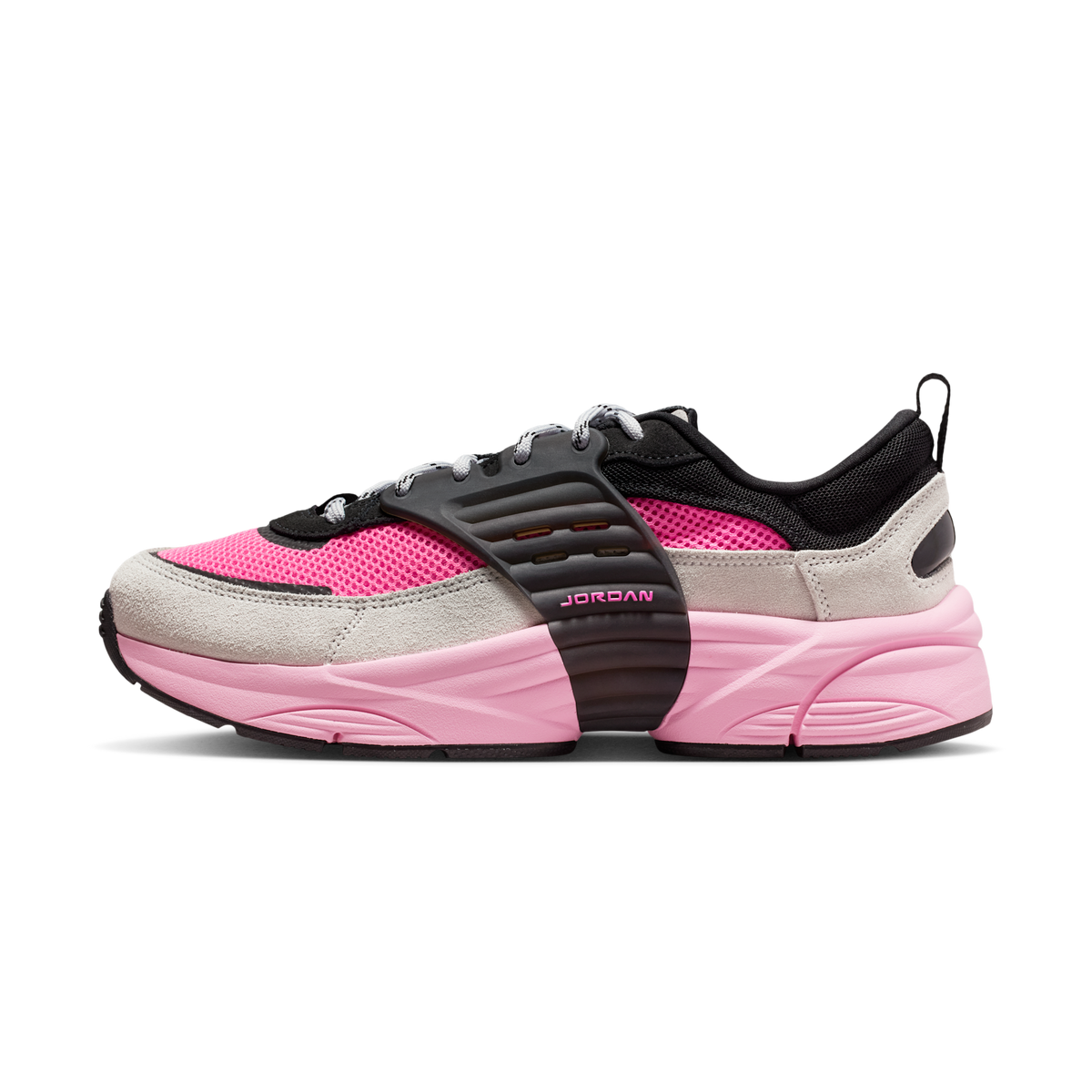 Jordan Trunner O/S Wolf Grey Pink Blast
