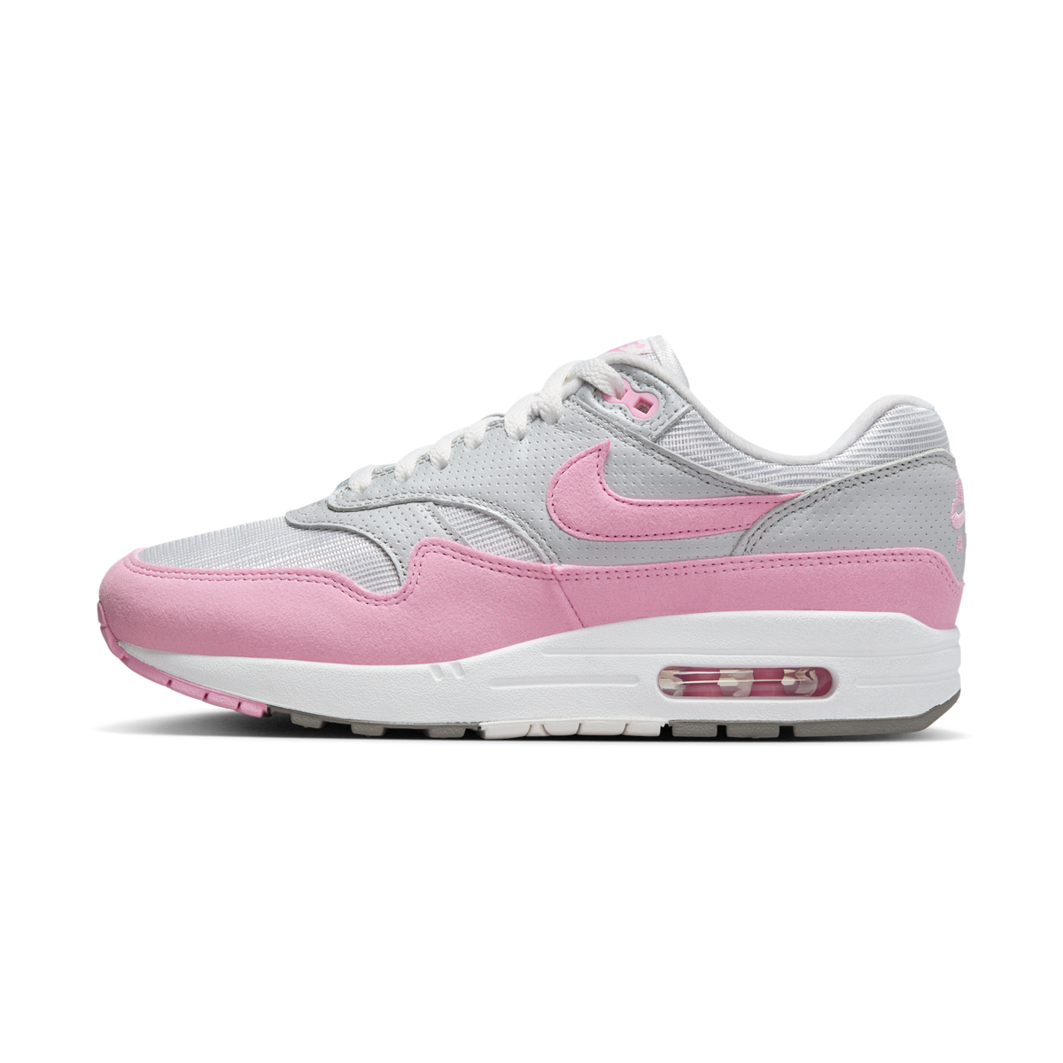 Nike Air Max 1 '87 Metallic Platinum Pink Rise (Women's)
