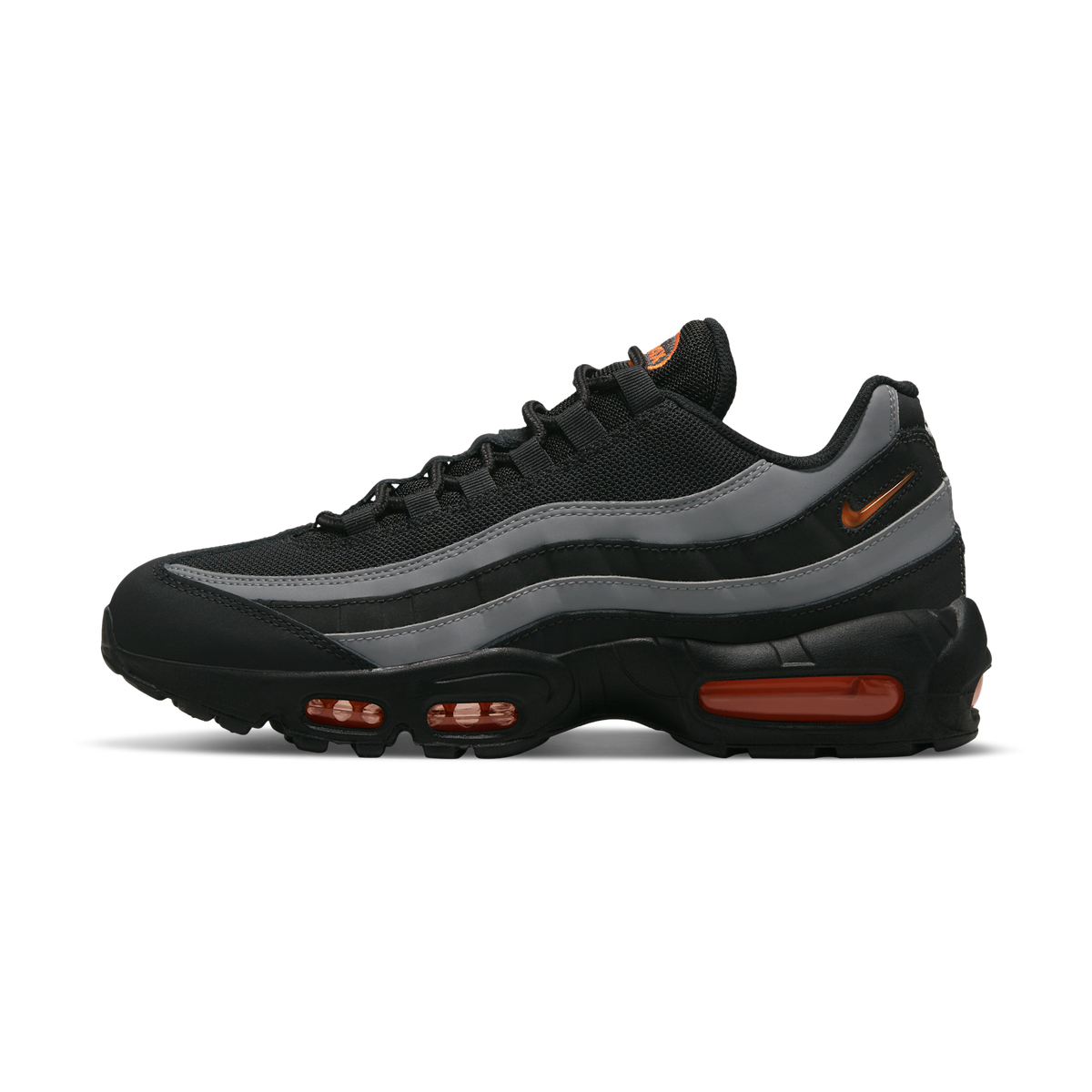 Nike Air Max 95 Black Grey Safety Orange