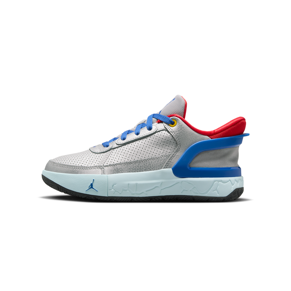 Jordan DAY1 EO Metallic Silver Light Crimson Glacier Blue Game Royal (GS)