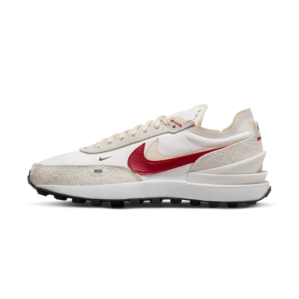 Nike Waffle One SE Sail Pearl White Black Gym Red (Women's) | DX4309-100