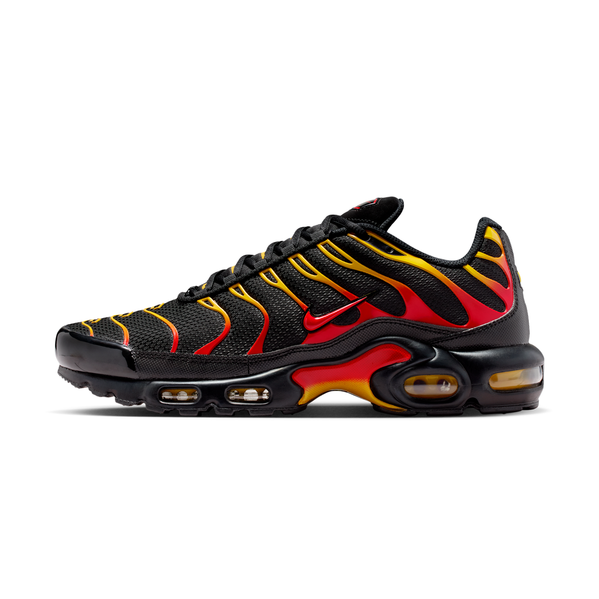 Nike Air Max Plus Black University Gold Red