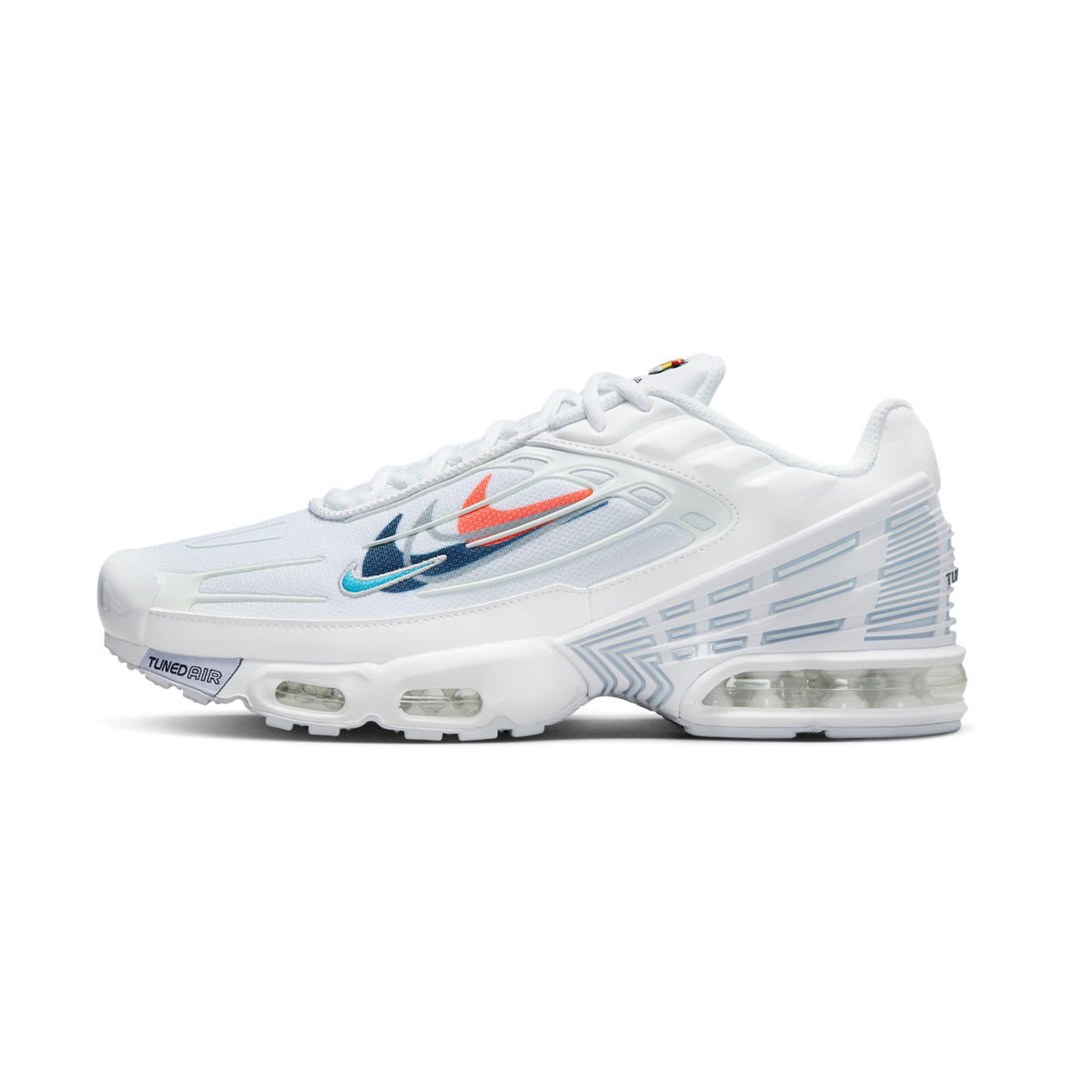 Nike Air Max Plus 3 Multi Swoosh White Midnight Navy | FJ4225-100