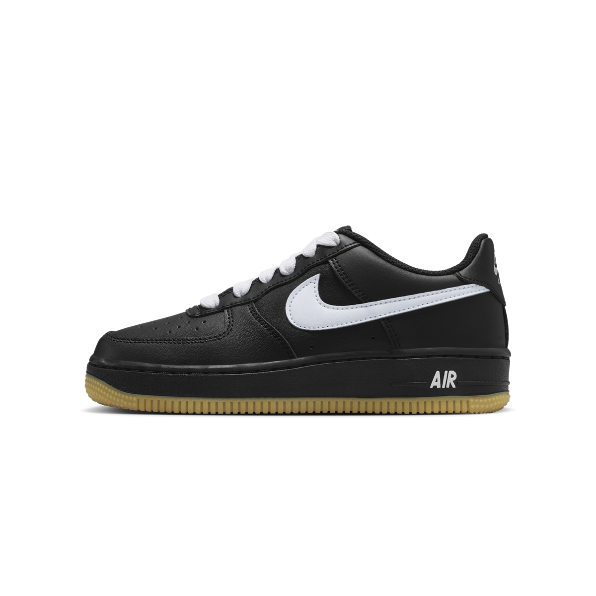 Nike Air Force 1 Low LV8 3 Black White Gum (GS)
