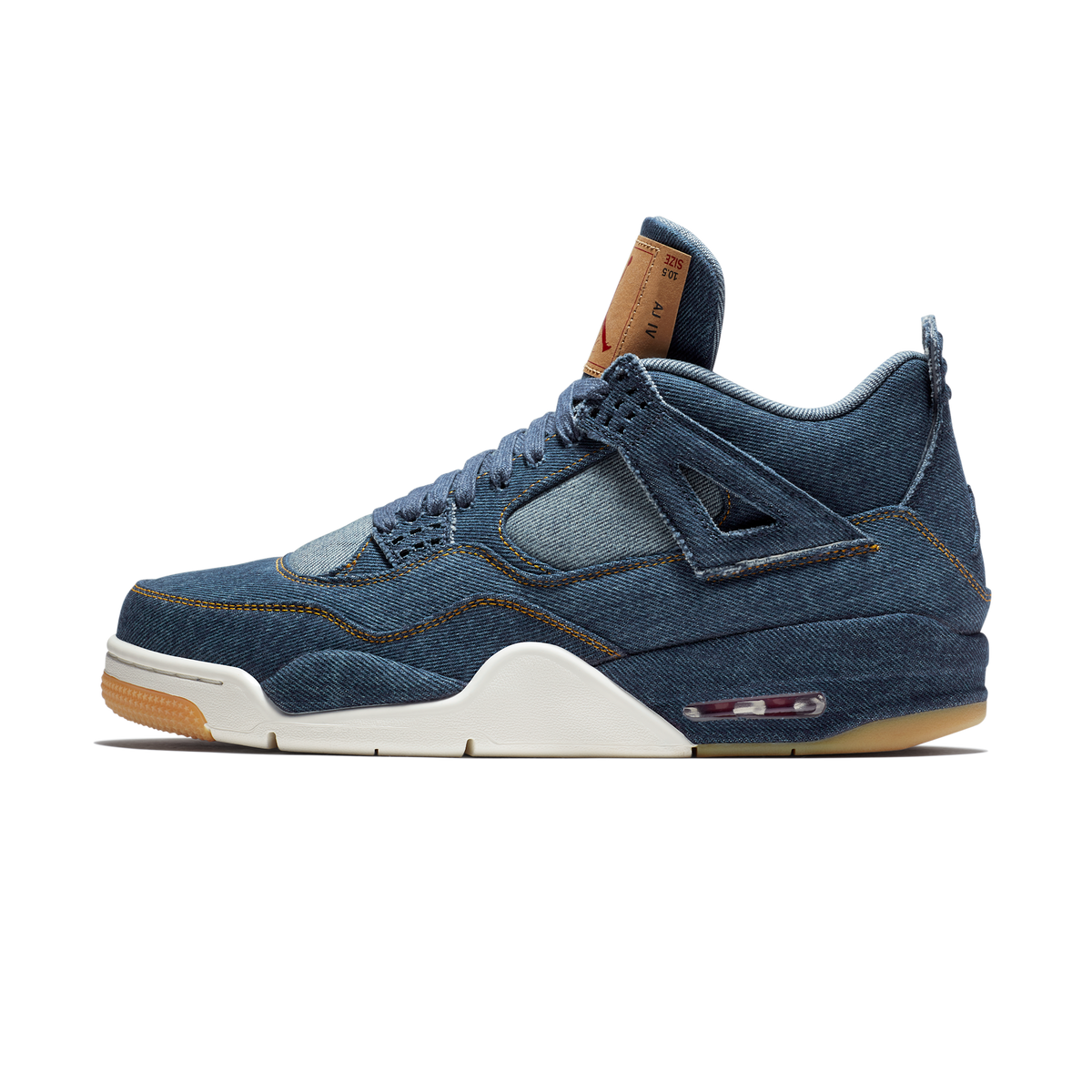 Jordan 4 Retro Levi's Denim (Tag with Levi's Logo)
