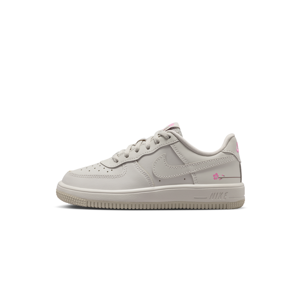 Nike Force 1 Low Light Bone Playful Pink (PS)