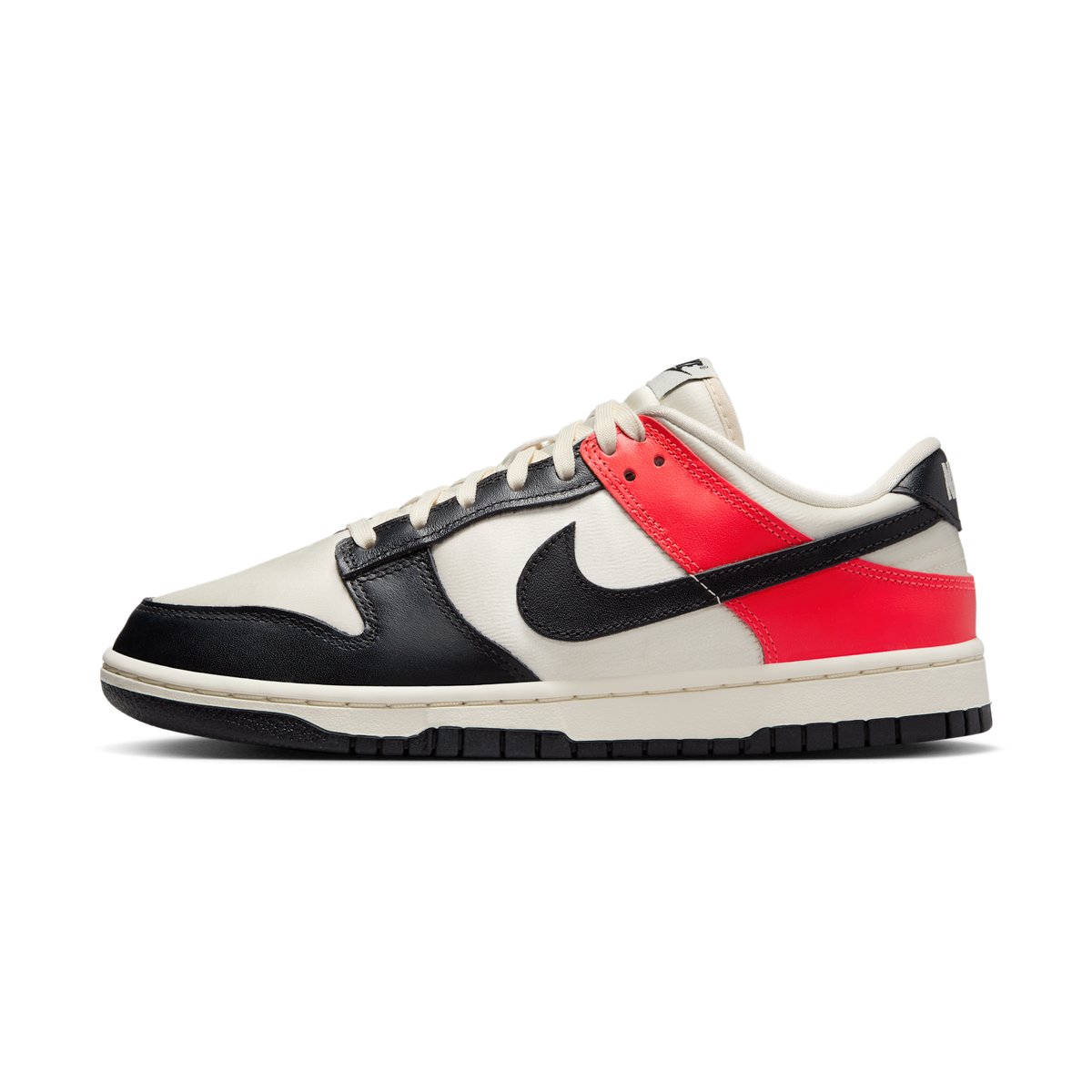 Nike Dunk Low Black Toe Bright Crimson (Women's) | HQ3423-635