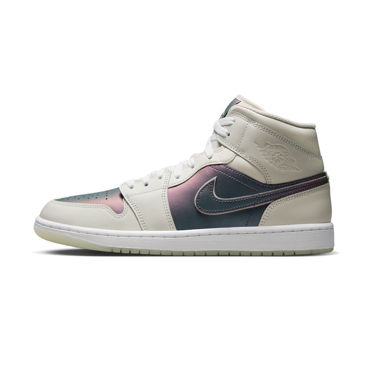 Jordan 1 Mid SE Phantom Iridescent