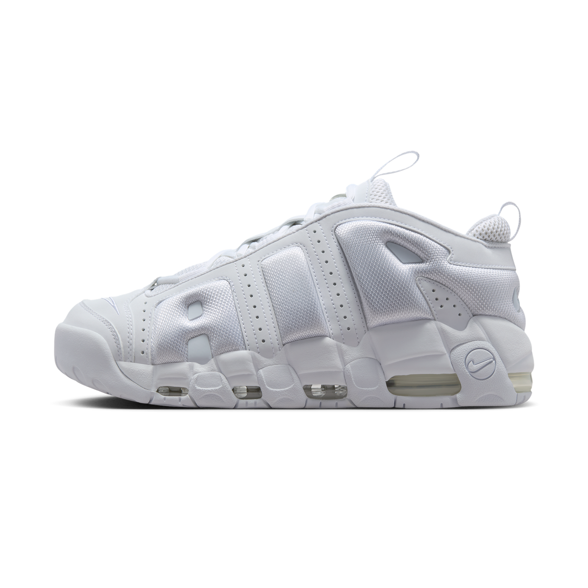 Nike Air More Uptempo Low Triple White