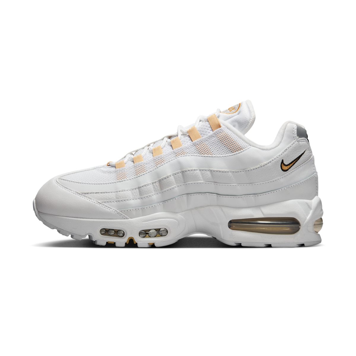 Nike Air Max 95 OG Big Bubble White Team Gold | IB1667-101
