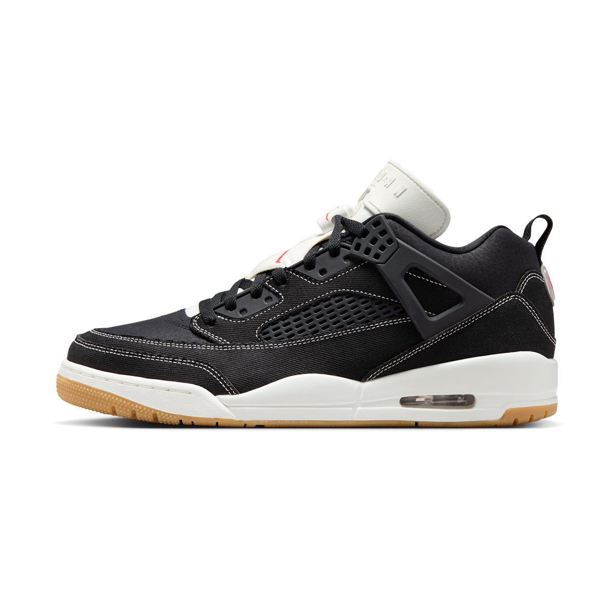 Jordan Spizike Low Black Denim