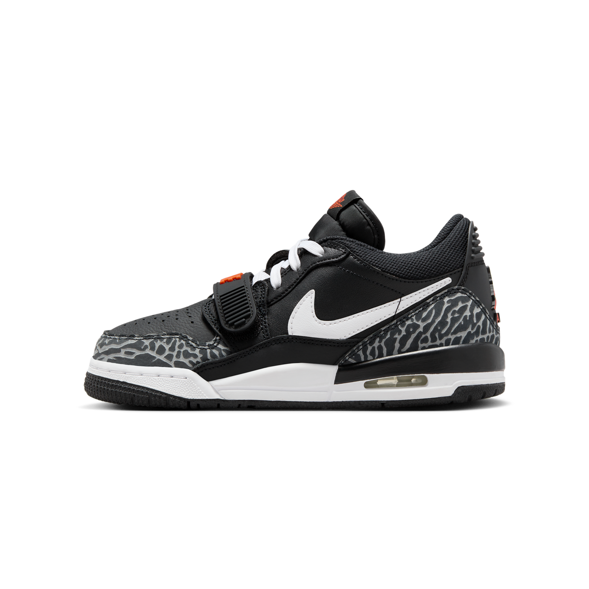 Jordan Legacy 312 Low Black White Safety Orange (GS)