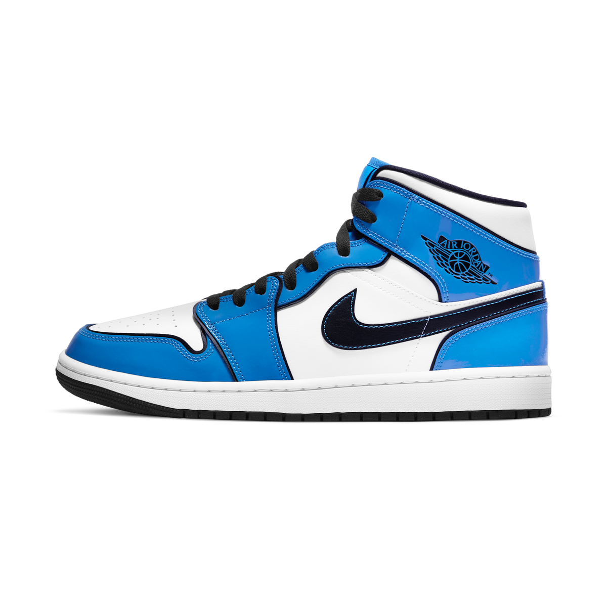 Jordan 1 Mid Signal Blue