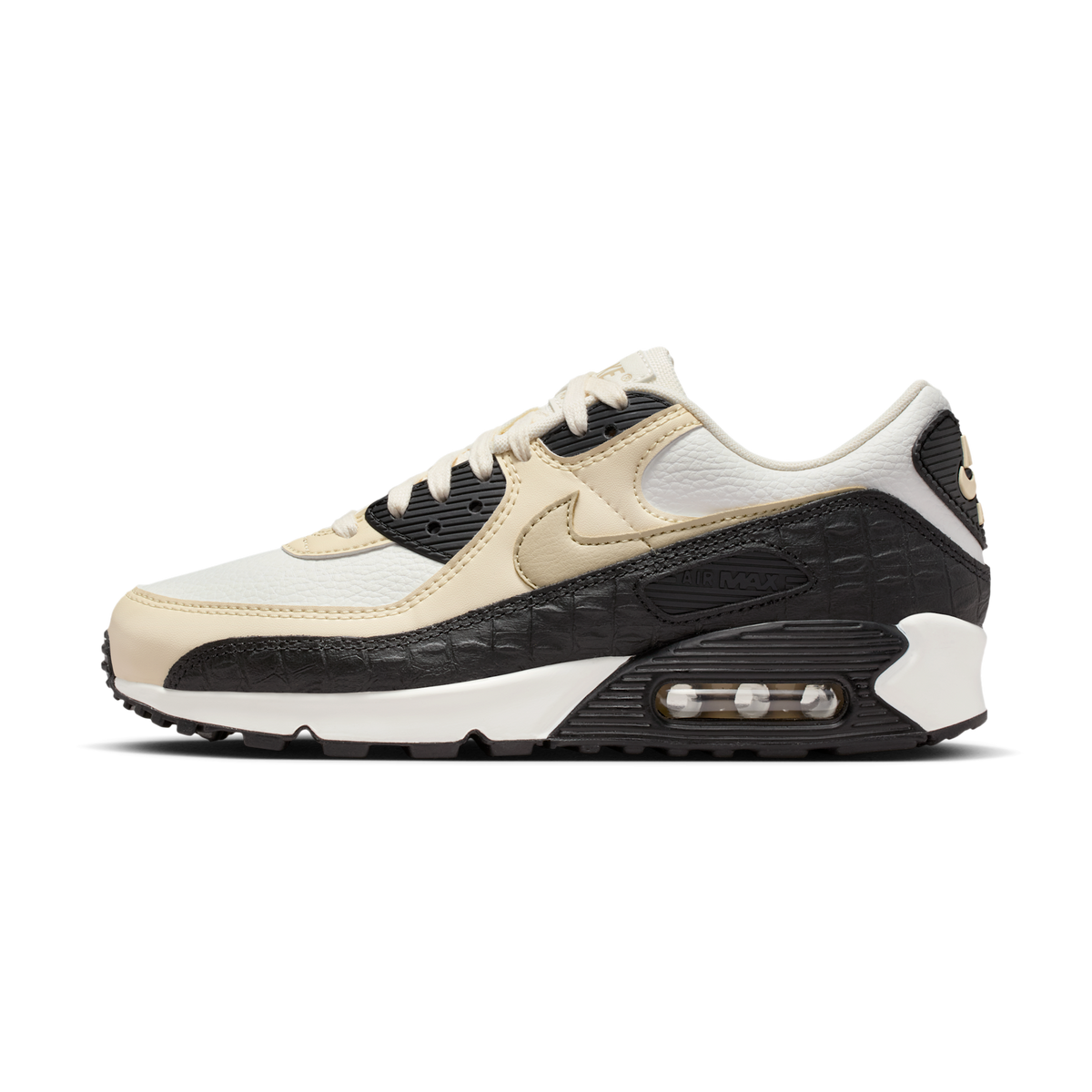 Nike Air Max 90 Sail Black Croc (Women's)