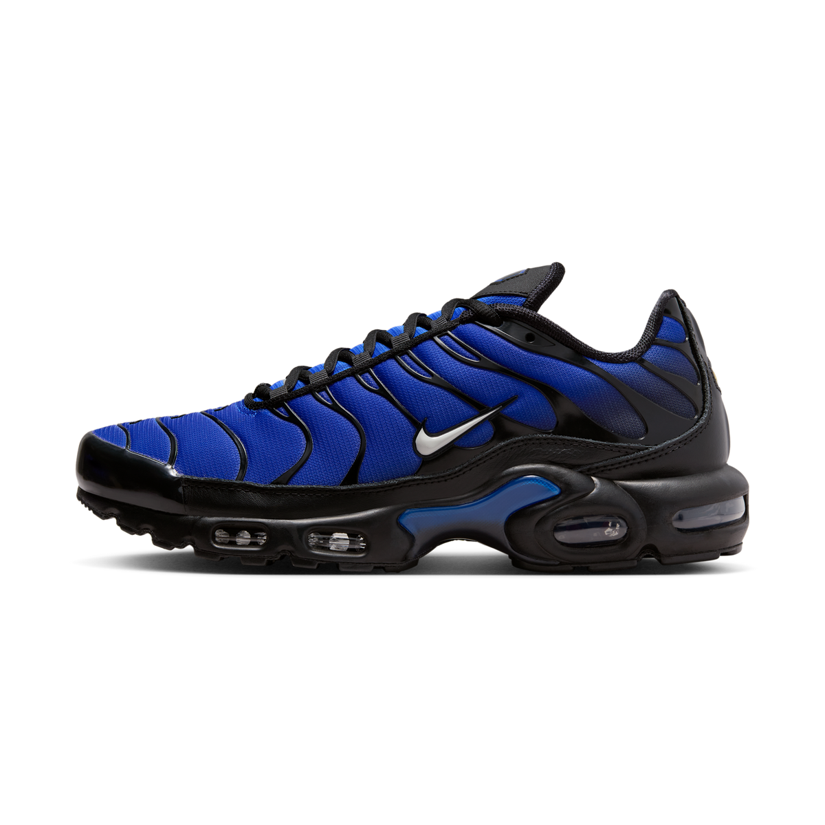 Nike Air Max Plus Premium Black Racer Blue | FQ7331-001