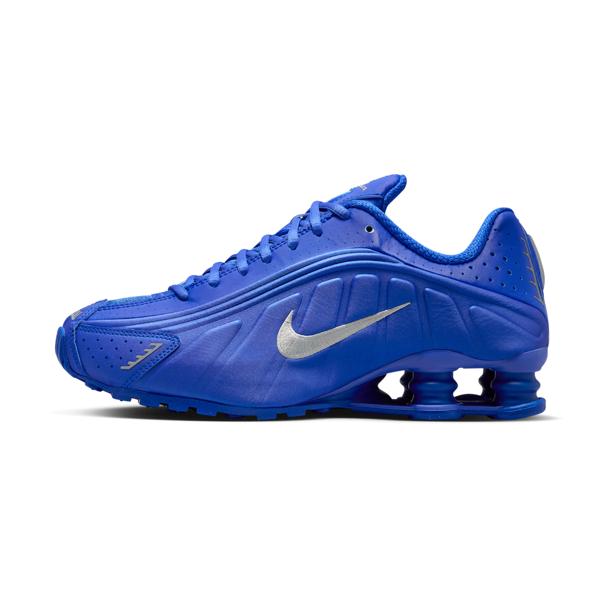 Nike Shox R4 Racer Blue Metallic Silver (Women's) | HJ7303-445