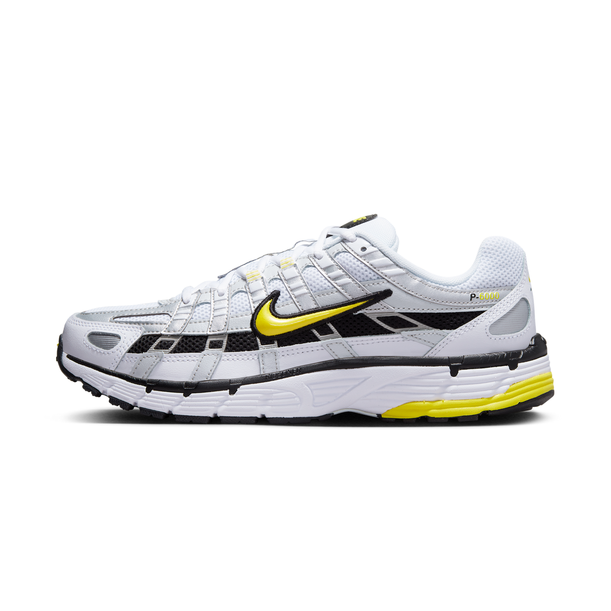 Nike P-6000 Metallic Platinum Opti Yellow (Women's)