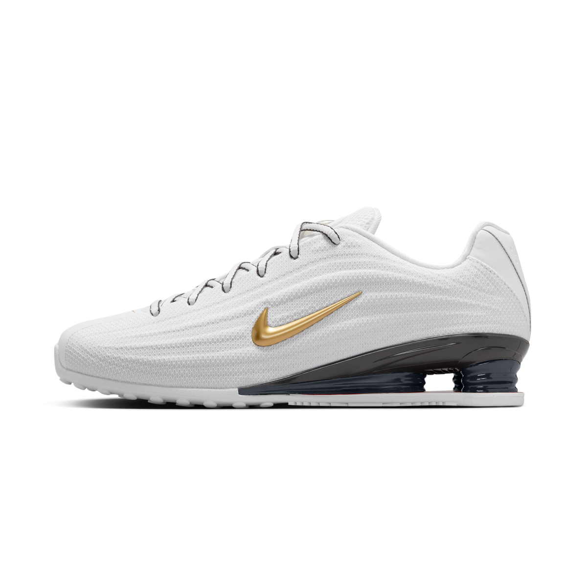 Nike Shox Z White Metallic Gold (Women's) | HQ7540-100