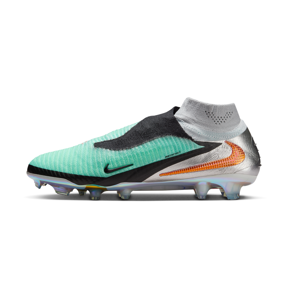 Nike Phantom 6 High Elite FG Chrome Black