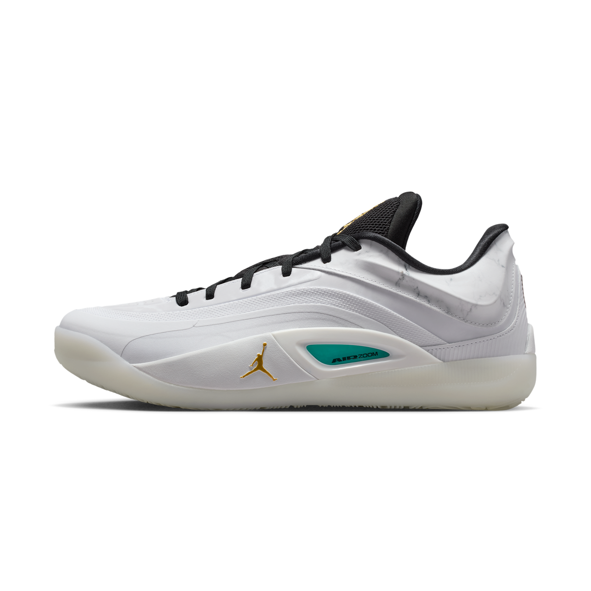 Jordan Zion 4 White Metallic Gold